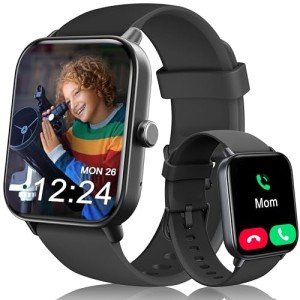 KALINCO Waterproof Kids Smart Watch with Fitness Tracker
