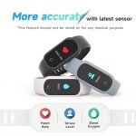 TOOBUR Waterproof Fitness Tracker Smart Watch