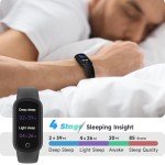 TOOBUR Waterproof Fitness Tracker Smart Watch