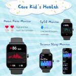 KALINCO Waterproof Kids Smart Watch with Fitness Tracker