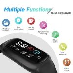 TOOBUR Waterproof Fitness Tracker Smart Watch