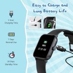 KALINCO Waterproof Kids Smart Watch with Fitness Tracker