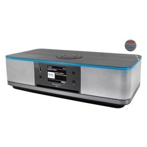 Soundmaster Highline Hi-Fi System with Bluetooth and LED