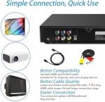 HDMI Full HD DVD and CD Player for TV