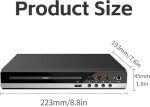 HDMI Full HD DVD and CD Player for TV