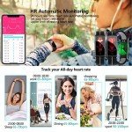 Waterproof Fitness Tracker with Heart Rate Monitor