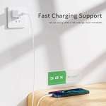 JJCALL 2-Pack USB C to Lightning Cable