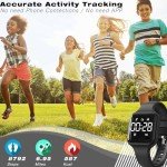 Kids Waterproof Fitness Tracker Watch with Pedometer