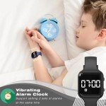 Kids Waterproof Fitness Tracker Watch with Pedometer