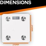 Smart Bluetooth Digital Bathroom Scale with App
