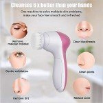 Electric Facial Cleansing Brush and Massager Set
