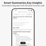 AI Voice Recorder with App Control & 64GB Memory