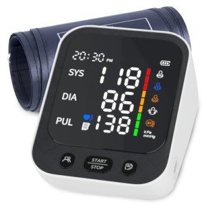 Upper Arm Blood Pressure Monitor with HD Display