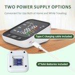 Upper Arm Blood Pressure Monitor with HD Display