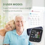 Upper Arm Blood Pressure Monitor with HD Display