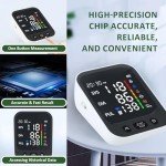 Upper Arm Blood Pressure Monitor with HD Display