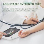 Upper Arm Blood Pressure Monitor with HD Display