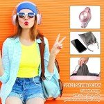 Rydohi Rose Gold Bluetooth Over-Ear Headphones 68H Playtime