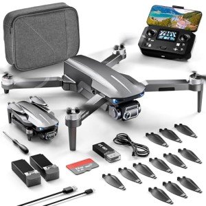 HHD 4K Camera Drone for Beginners - 52 Min Flight