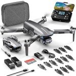 HHD 4K Camera Drone for Beginners - 52 Min Flight