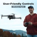 HHD 4K Camera Drone for Beginners - 52 Min Flight