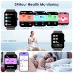 Baolubao Smart Sports Watch with Call & Health Tracking