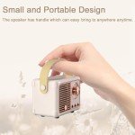 Beige Retro Bluetooth Speaker for All Ages