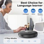 Arafuna Portable CD Player with Anti-Skip Protection