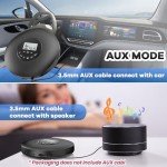 Arafuna Portable CD Player with Anti-Skip Protection