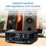 Bluetooth AK55 2-Channel Speaker Amplifier with Remote