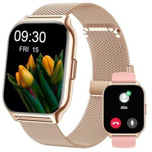 Smart Watch with Call, Health Monitoring & AI Voice