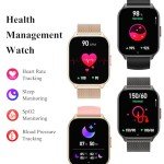Smart Watch with Call, Health Monitoring & AI Voice