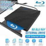 7-in-1 Portable Blu-ray & DVD External Drive