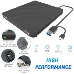 7-in-1 Portable Blu-ray & DVD External Drive