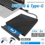 7-in-1 Portable Blu-ray & DVD External Drive