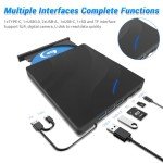 7-in-1 Portable Blu-ray & DVD External Drive