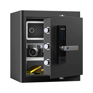 RPNB Smart Fingerprint Home Safe with Voice Prompt