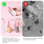 10PCS Waterproof Silicone Bottle Covers for Travel
