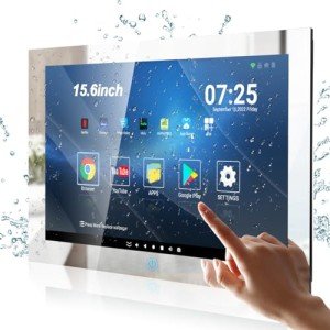 15.6-Inch Waterproof Smart Mirror TV with Android