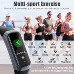 MORELOCO AMOLED Fitness Tracker with Health Monitor