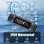 MORELOCO AMOLED Fitness Tracker with Health Monitor