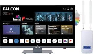 FALCON 27" Smart Camping TV with 4G Internet