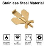 Portable Stainless Steel Door Lock for Travel Security