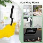 4-Piece Crevice Cleaning Brush Set for Tight Spaces