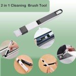4-Piece Crevice Cleaning Brush Set for Tight Spaces