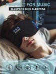 Bluetooth Sleep Mask Headphones for Ultimate Relaxation