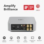 WiiM Amp: Multiroom Streaming Amplifier with Voice Control
