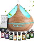 500ML Essential Oil Diffuser with Remote & Timer