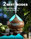 500ML Essential Oil Diffuser with Remote & Timer
