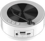 Portable Retro CD Player with Bluetooth Speaker